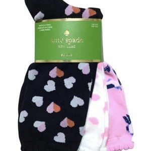 NWT Kate Spade 3pk Socks